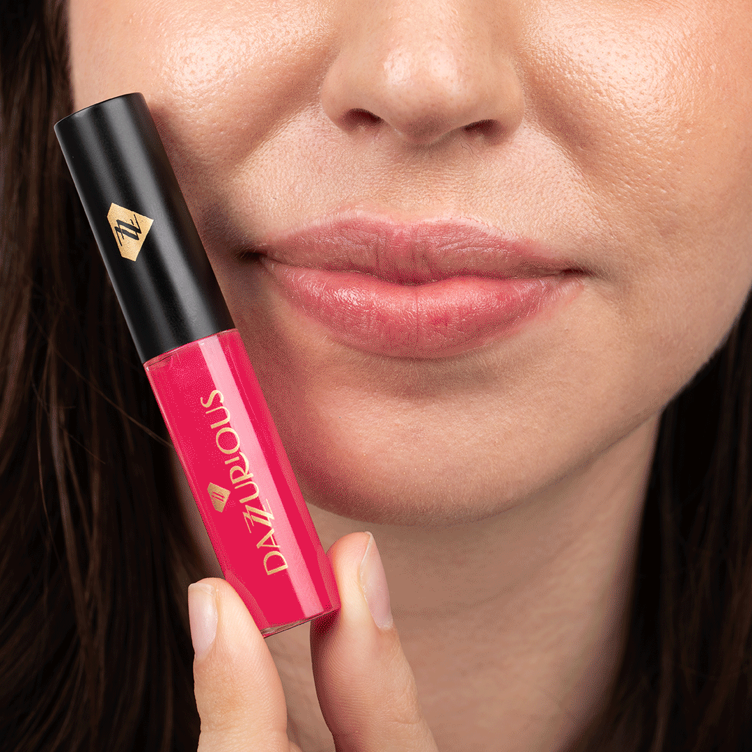 Vibrant Pink Lip Gloss