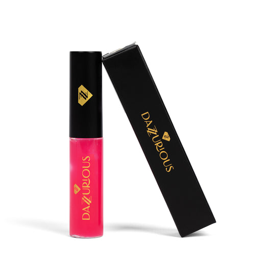 Vibrant Pink Lip Gloss